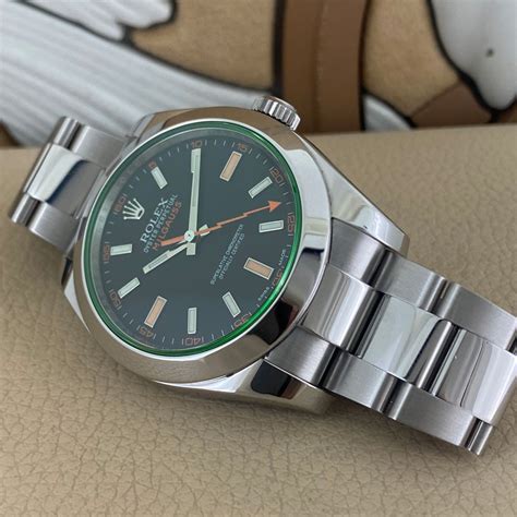 rolex milgauss vetro plastica|rolex milgauss weight.